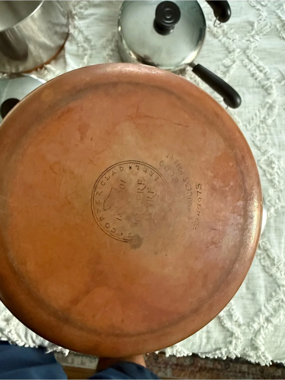 Revere Ware 1801 Copper Clad 14 Piece Cookware Set NY
